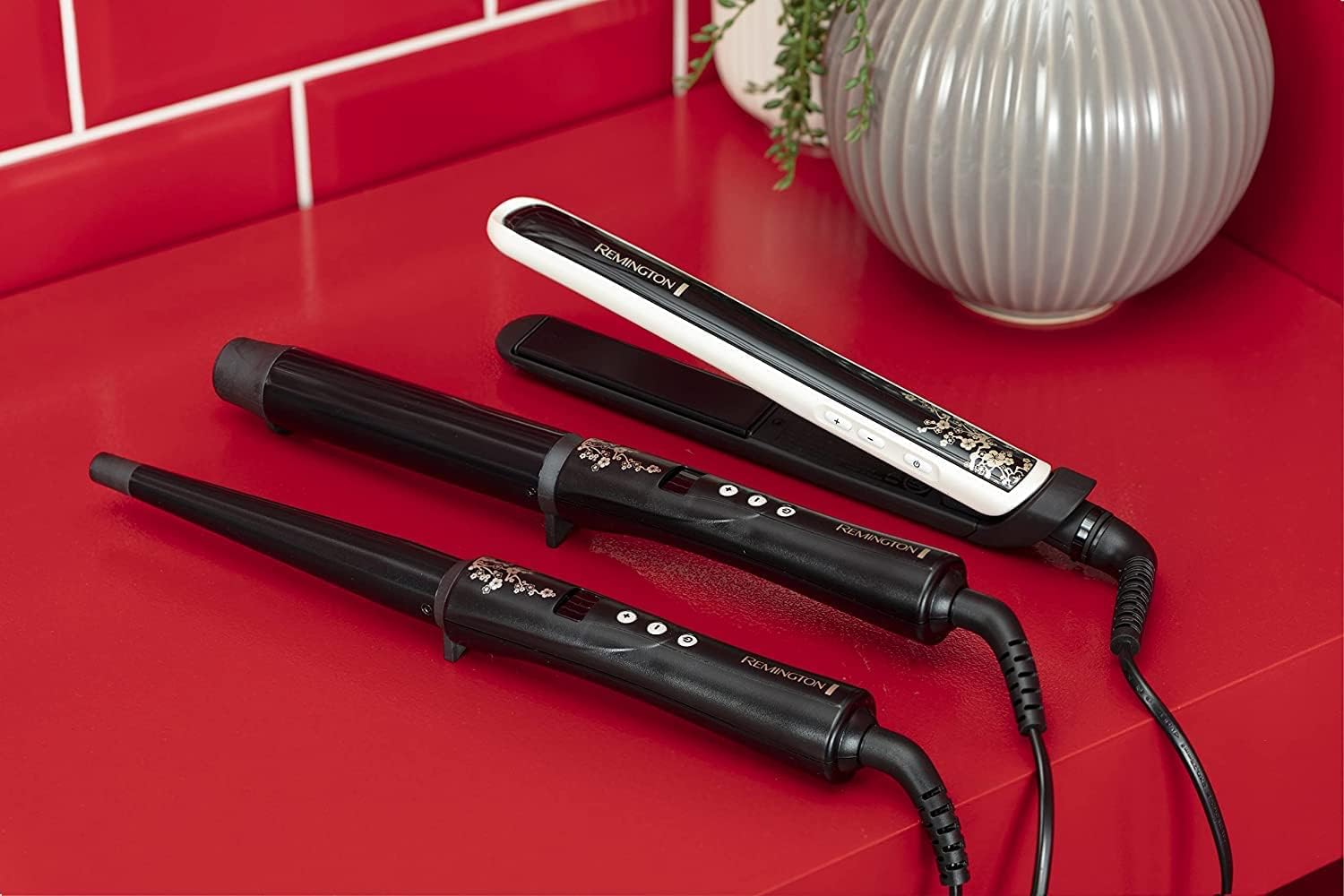 Remington - fer à boucler Pearl - 32mm céramique, 130-210°C, gant - CI9533