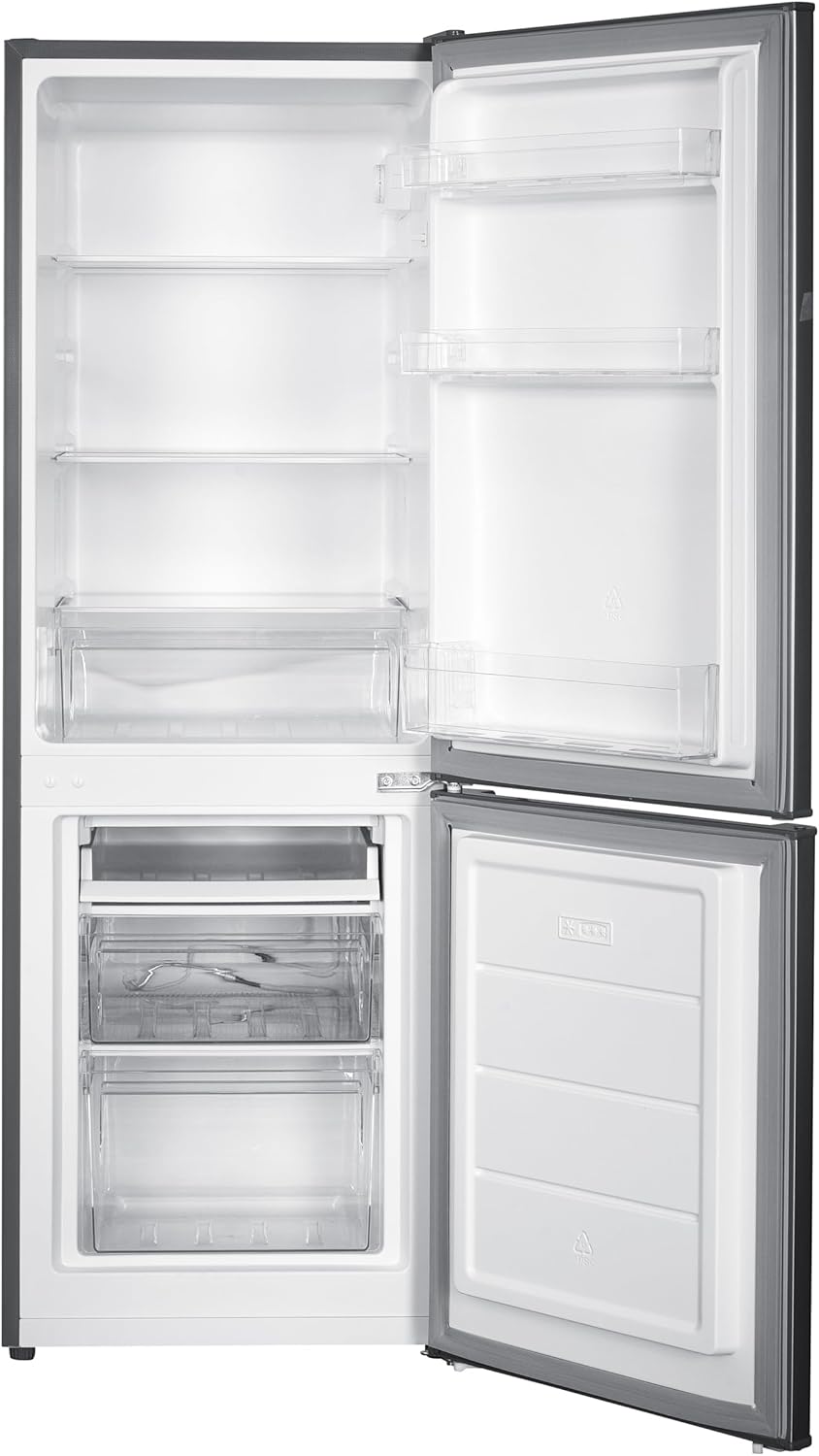 GEDTECH - Réfrigérateur combiné 173L, congélateur bas, 143cm, GCB173SL