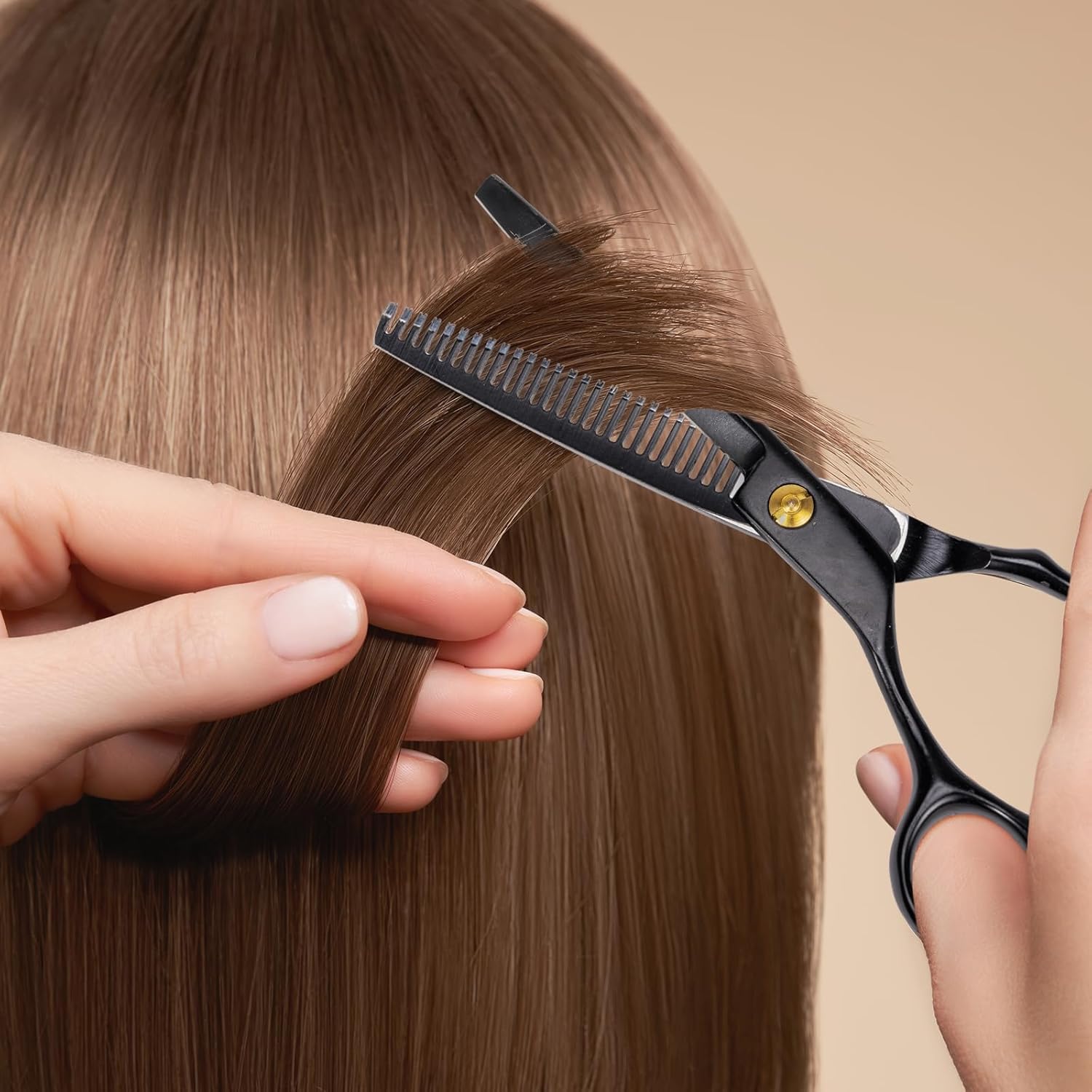 Set Ciseaux Coiffure – Kit complet, accessoires, coupe et effilage