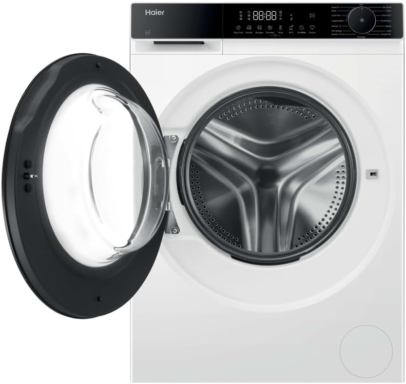 Haier - Lave-linge série HW130 - 85x60x62,1 cm - 13kg, 1400 trs, vapeur, silencieux, classe A - HW130-BP14357UFR