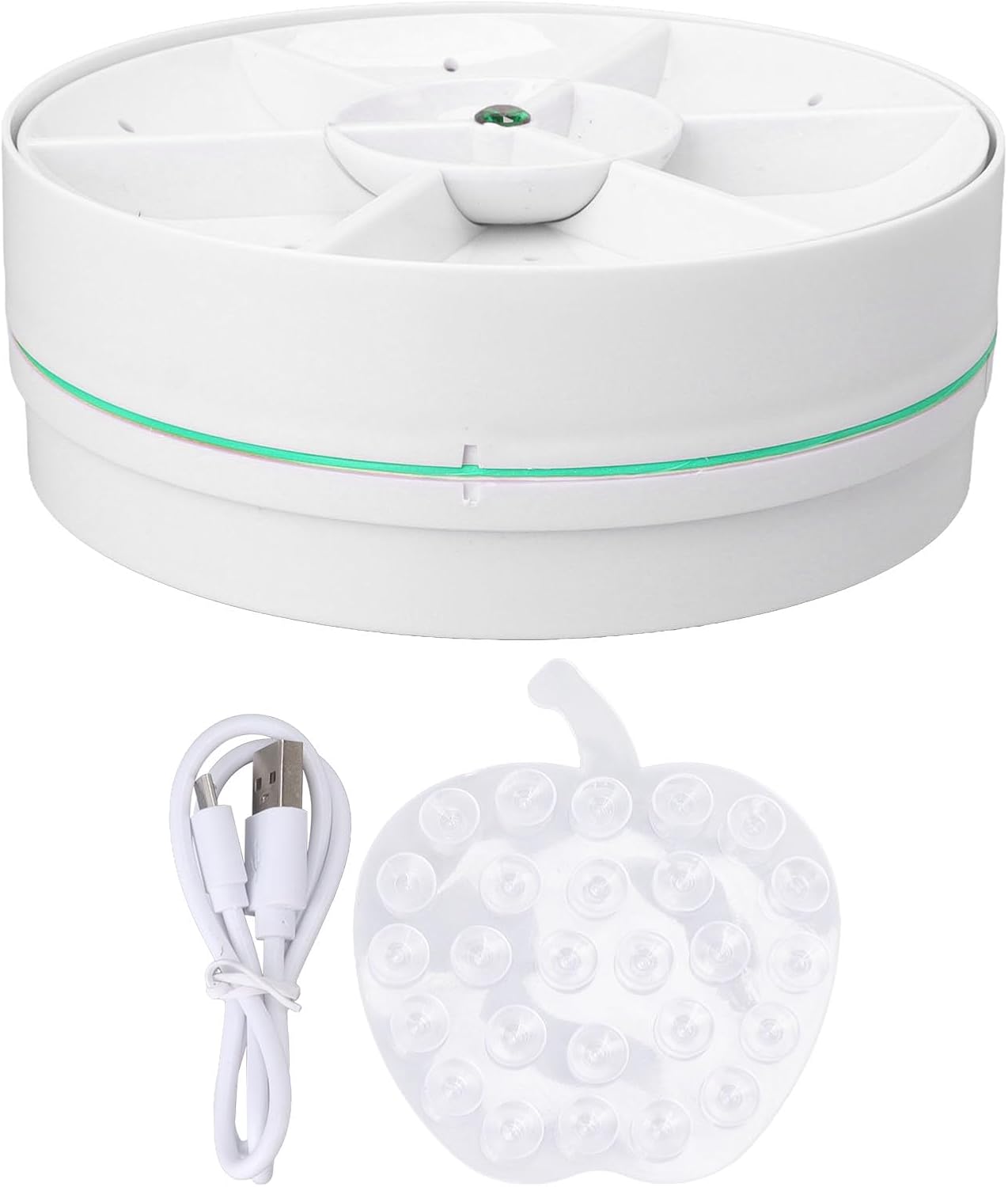 Focket - Mini lave-vaisselle portable USB, sans fil, arrêt auto, compact