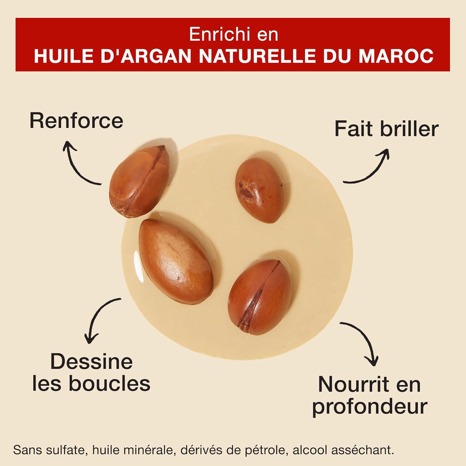 Creme of Nature - Argan Oil - 355ml - shampooing hydratant huile d’argan, sans sulfates