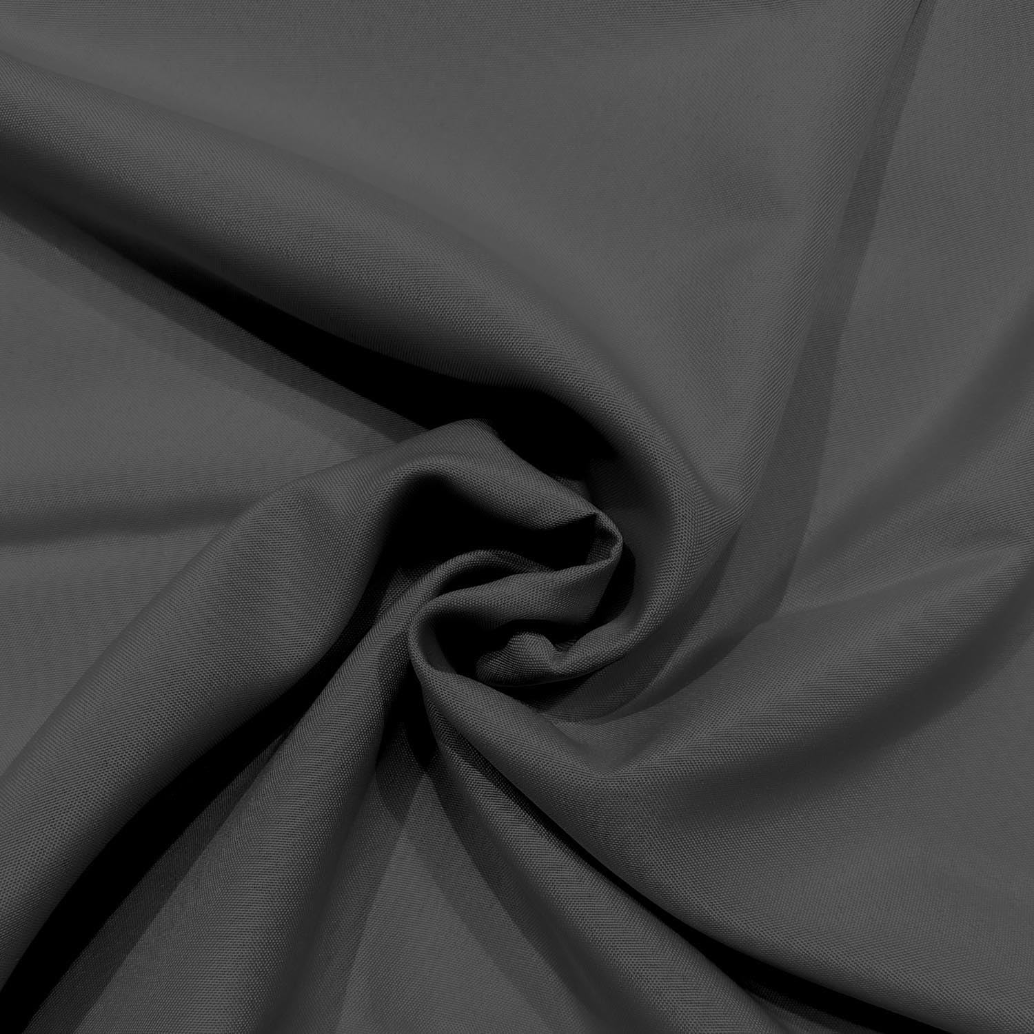 Soleil d'ocre - Alix nappe rectangle gris polyester 160x270 cm