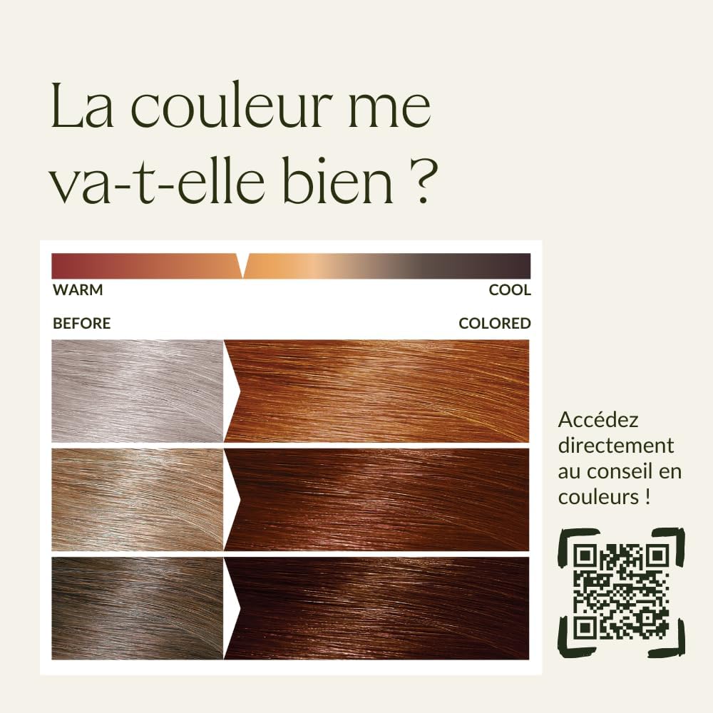 Khadi - coloration végétale châtain clair - 100g - reflets roux, 100% naturel
