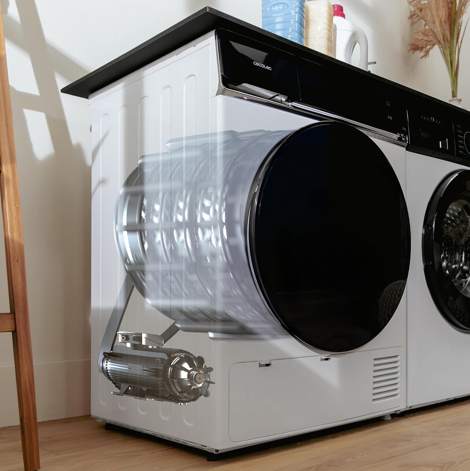 Cecotec - Bolero DressCode Dry 8400 - 8kg - pompe à chaleur, A++, 15 programmes, écran tactile