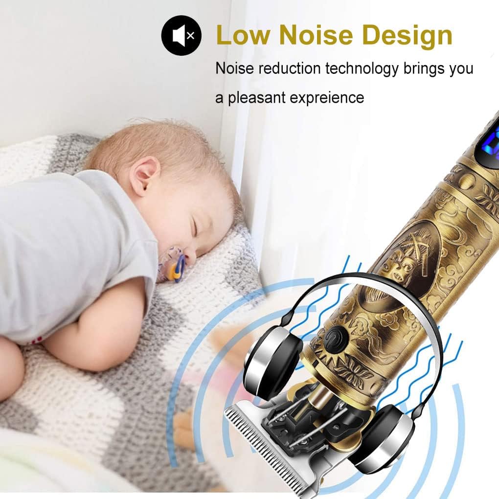 Tondeuse barbe homme - rasoir LED rechargeable - coupe précision - Brostyle