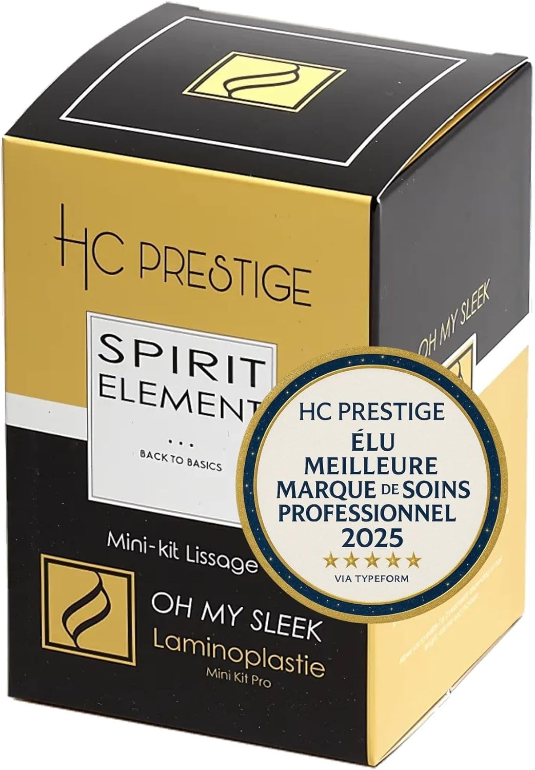 Oh My Sleek - Mini Kit Laminoplastie - 4x100ml - lissage sans formol, kératine, résultats 3 mois