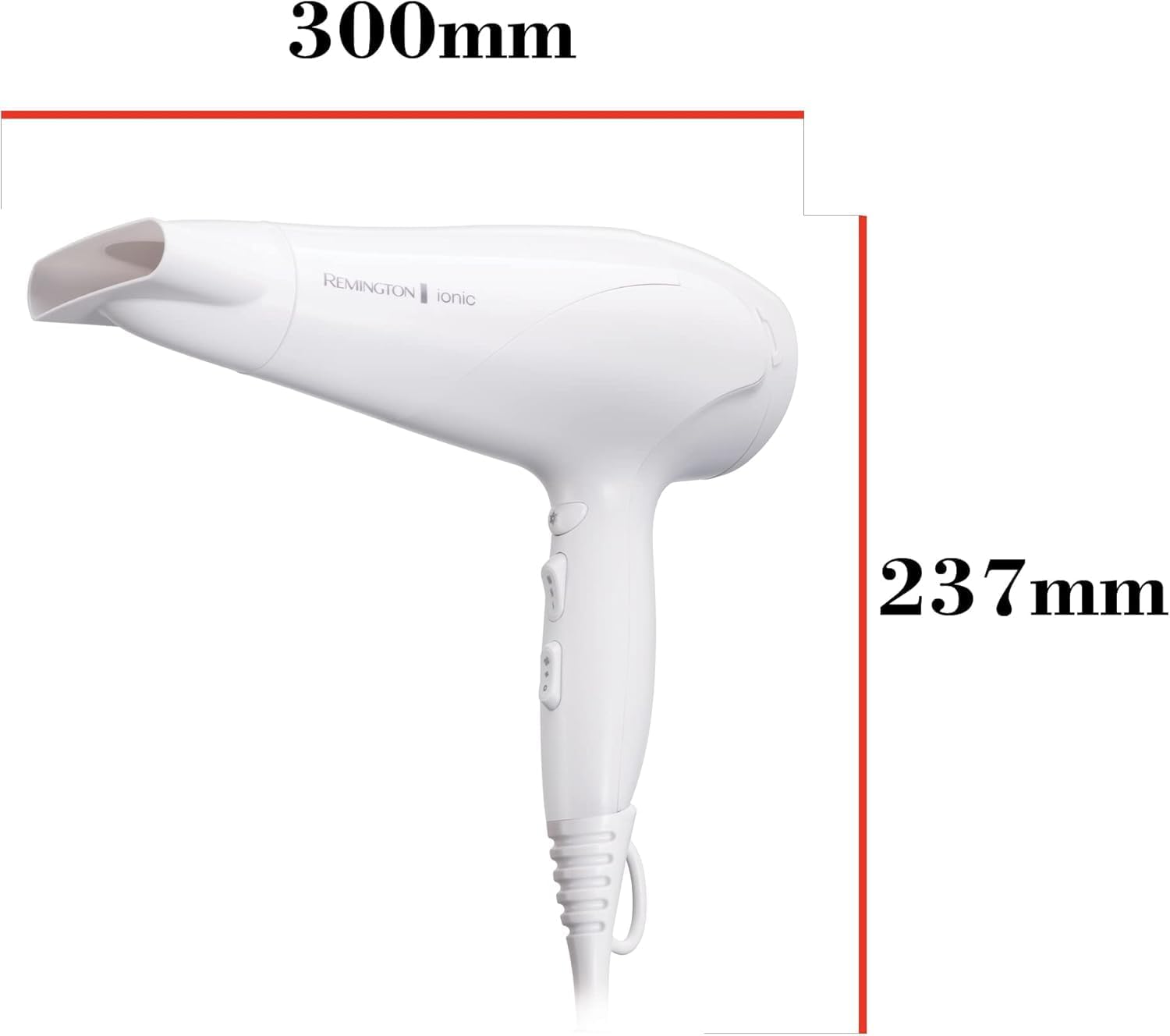 Remington - sèche-cheveux Ionic Dry - 2200W - 3 temp/2 vitesses - D3199
