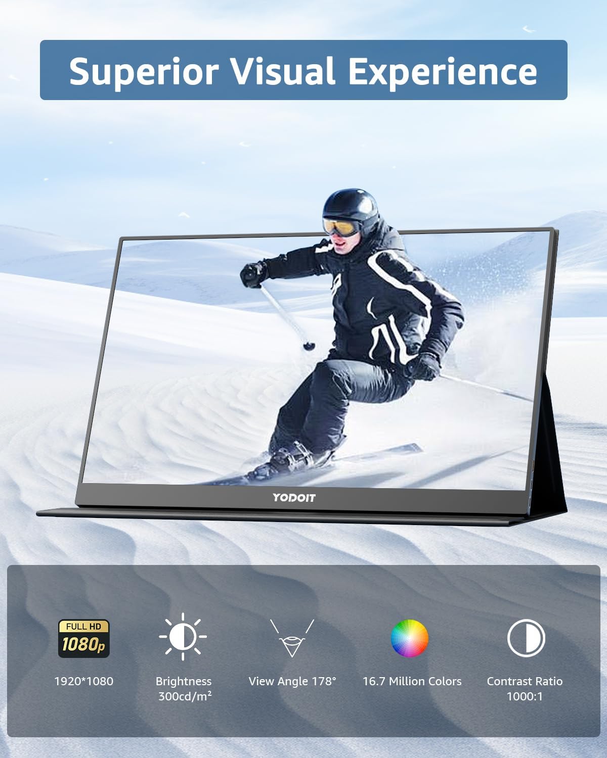 Yodoit - écran portable 14