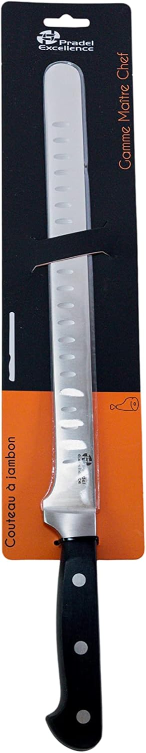 Pradel - Excellence Maitre Chef - 41,5cm - lame 28cm inox, manche ergonomique, alvéoles anti-adhésion