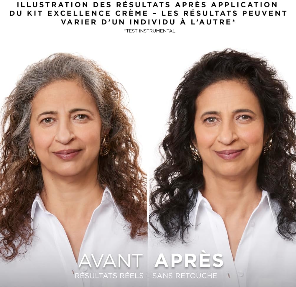 L'Oréal - Excellence Crème - Blond Très Clair Doré - Triple Soin, Couvre 100% cheveux blancs