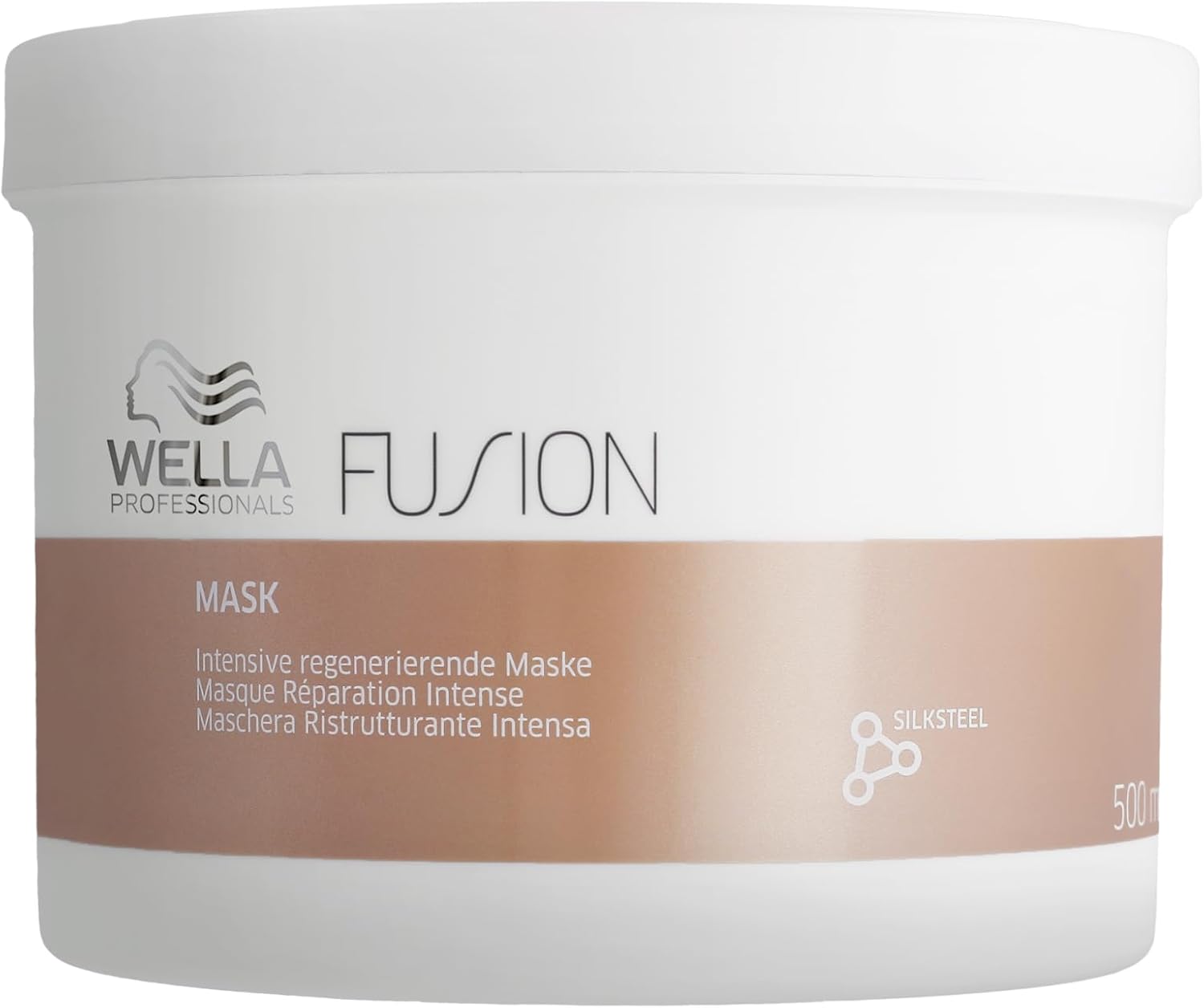 Wella Professionals - Fusion Masque - 150ml - Répare, nourrit, démêle cheveux abîmés, brillance