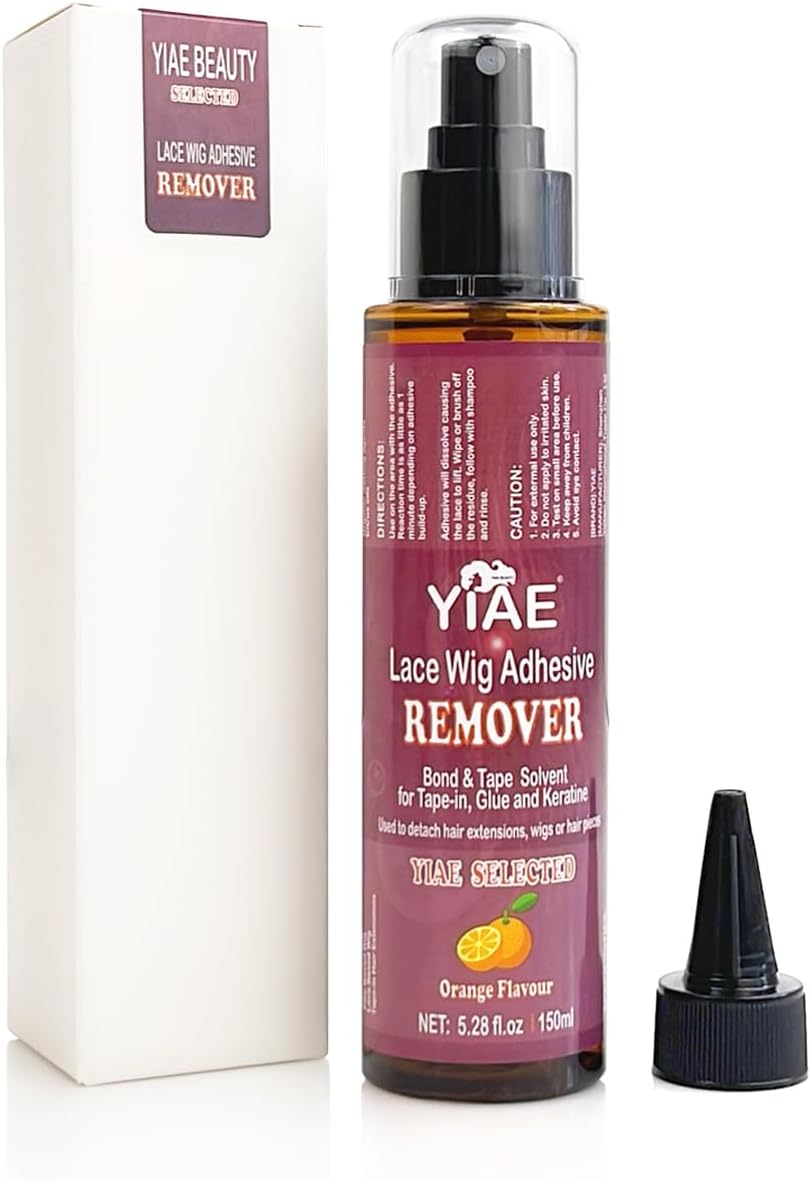 YIAE - dissolvant extensions cheveux 150ml - doux, rapide, efficace