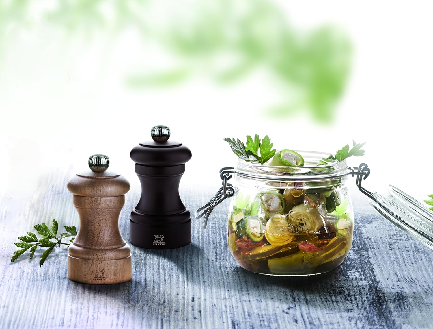 Peugeot - moulin à poivre Bistro - 10 cm - bois PEFC, made in France