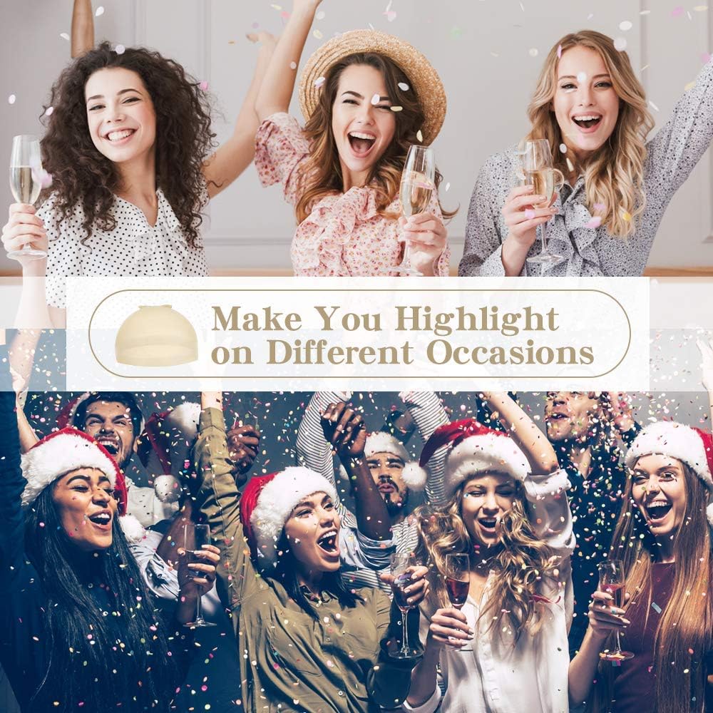 Dreamlover - Bonnets de Perruque - Lot de 12 - Filets fins couleur nude