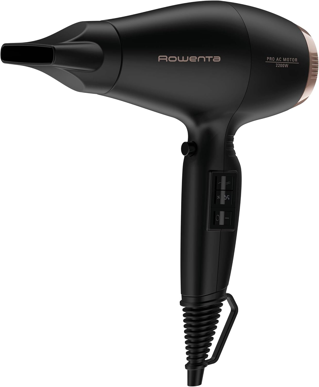 Rowenta - Compact Pro - sèche-cheveux 2200W, moteur AC, 4 réglages, diffuseur, CV6930