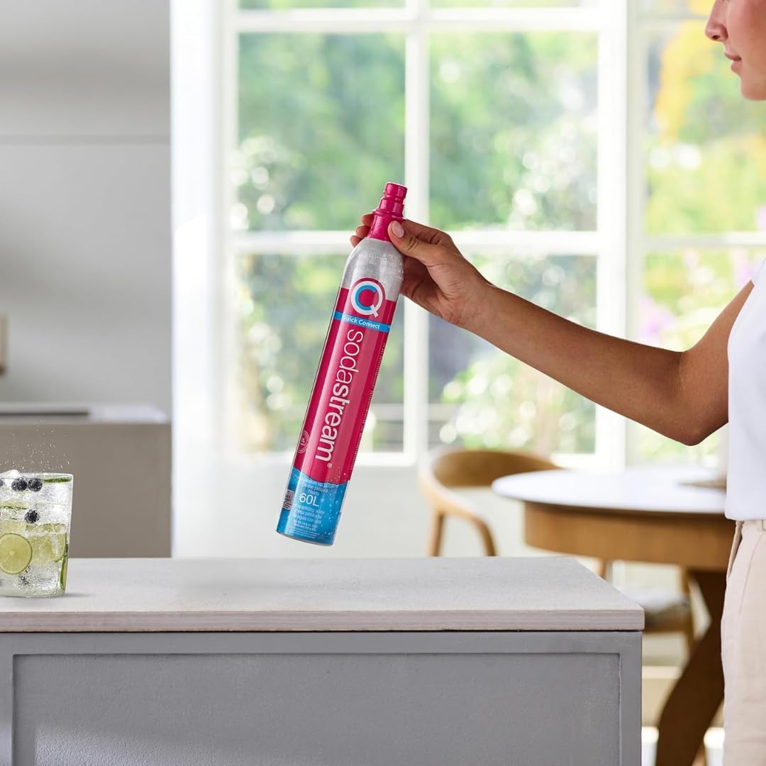 SodaStream - recharge gaz 60L - compatible à visser, originale