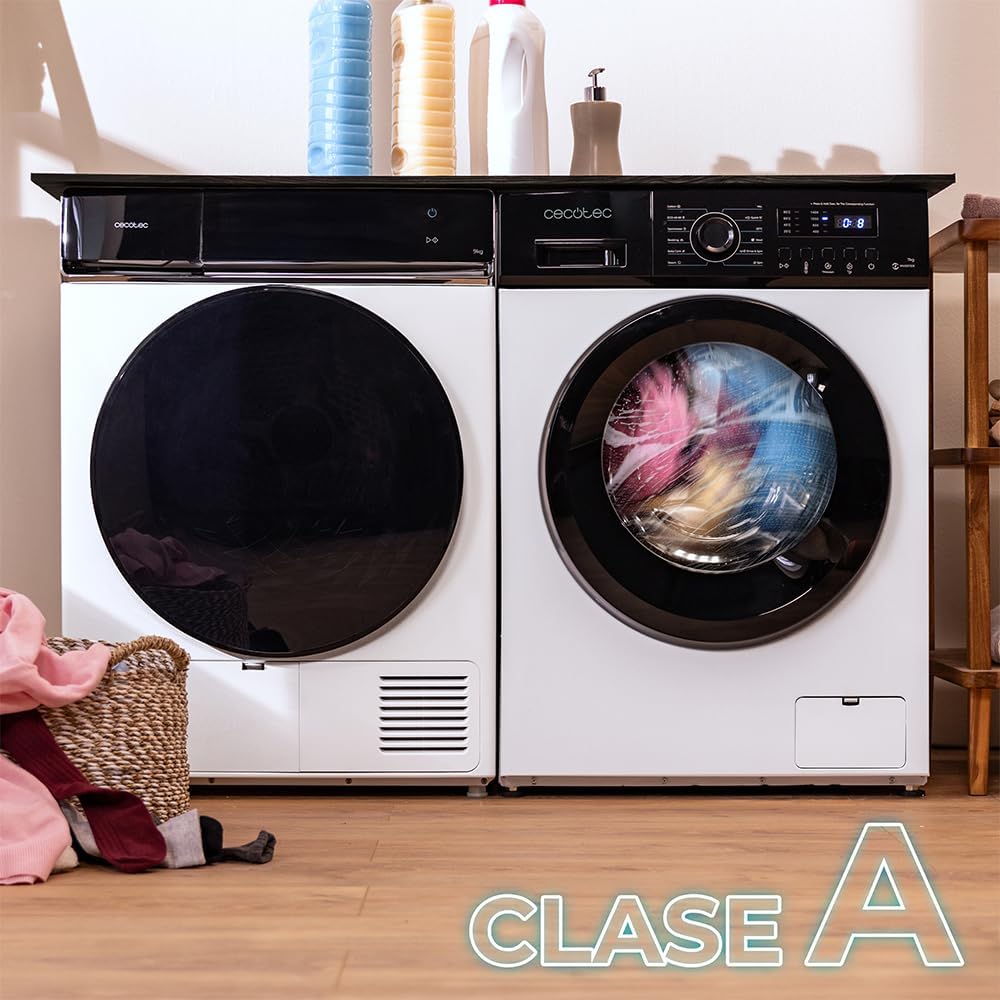 Cecotec - Bolero DressCode 6150 - 6 kg - 1000 tr/min, 12 programmes