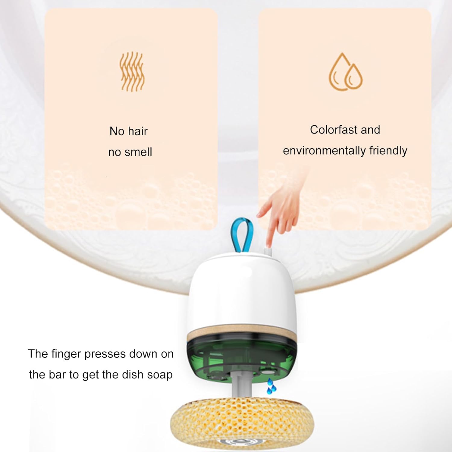 Appareil de cuisine portable rechargeable - compact - nettoyage efficace du lave-vaisselle - petit format