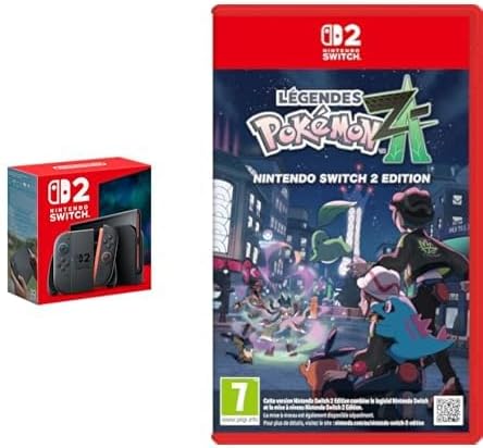 Nintendo - Switch 2 (Légendes Pokémon ZA) - console hybride - multijoueur, écran détachable