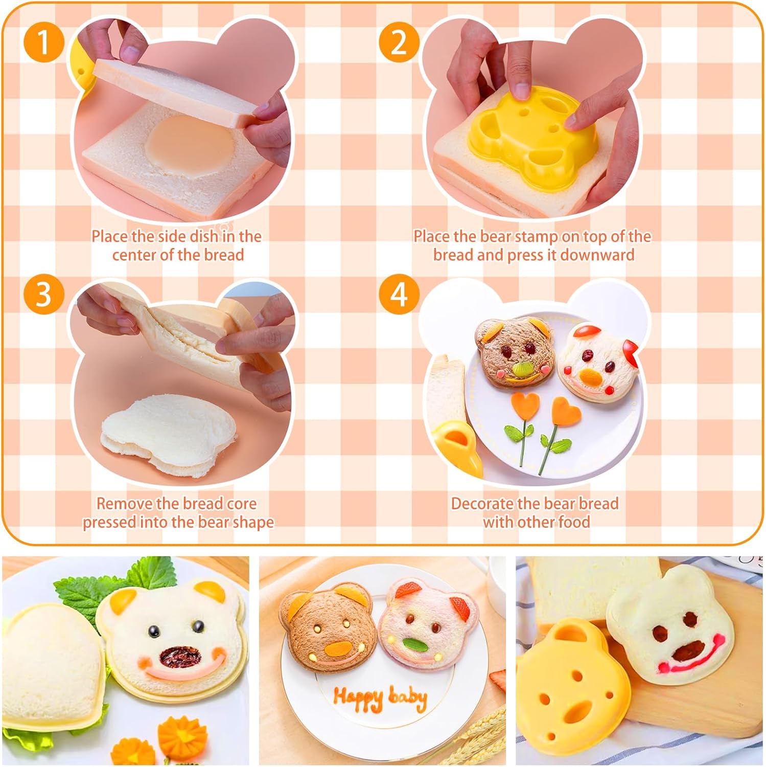 AIXMEET - Kit couteau sécurité enfant Montessori - dès 3 ans - cuisine fruits légumes