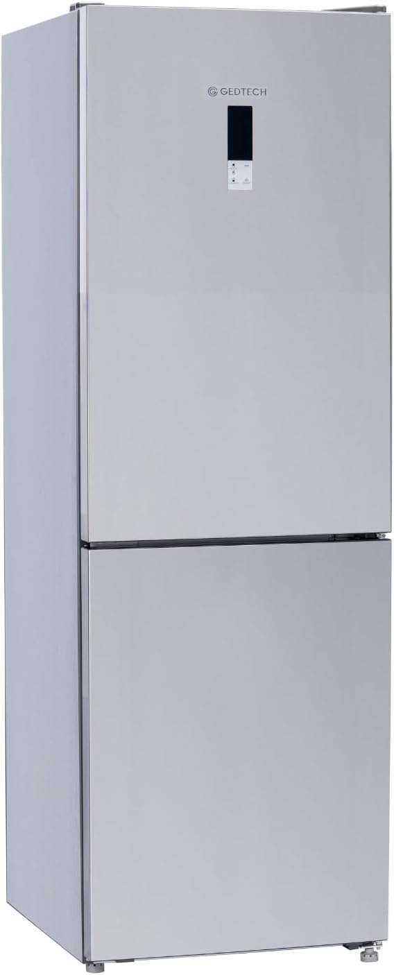 GEDTECH - Réfrigérateur combiné bas inox 409L, No Frost - GCB409NFIX