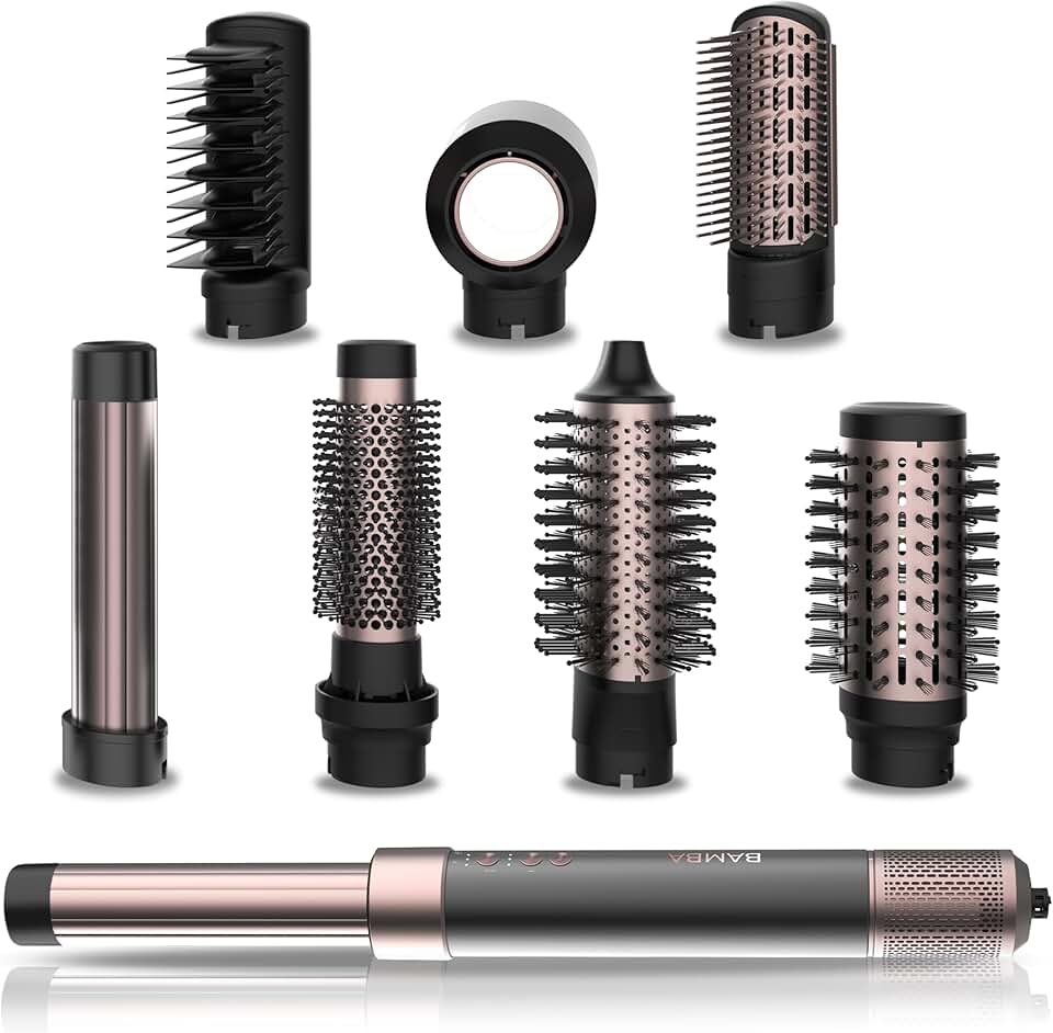 Cecotec - Brosse soufflante AirGlam - 1400W, Coanda, 3 vitesses, contrôle chaleur intelligent