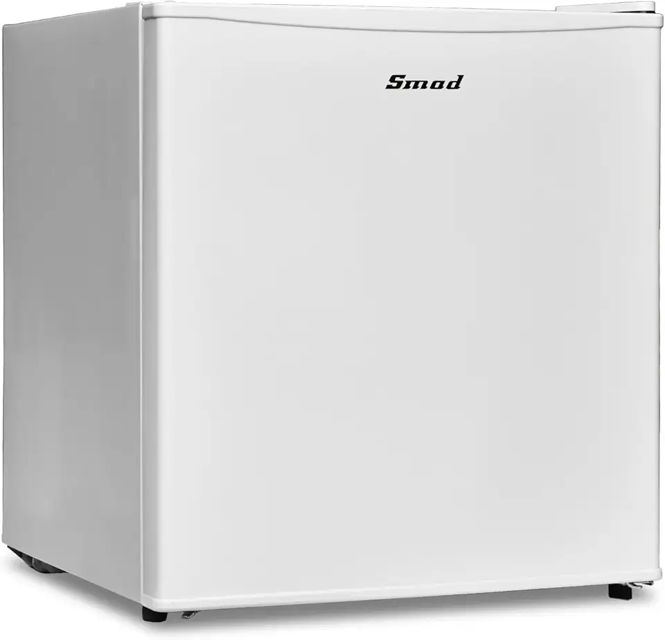 Smad - Mini frigo 48L - porte réversible, 0-10°C, blanc, compact