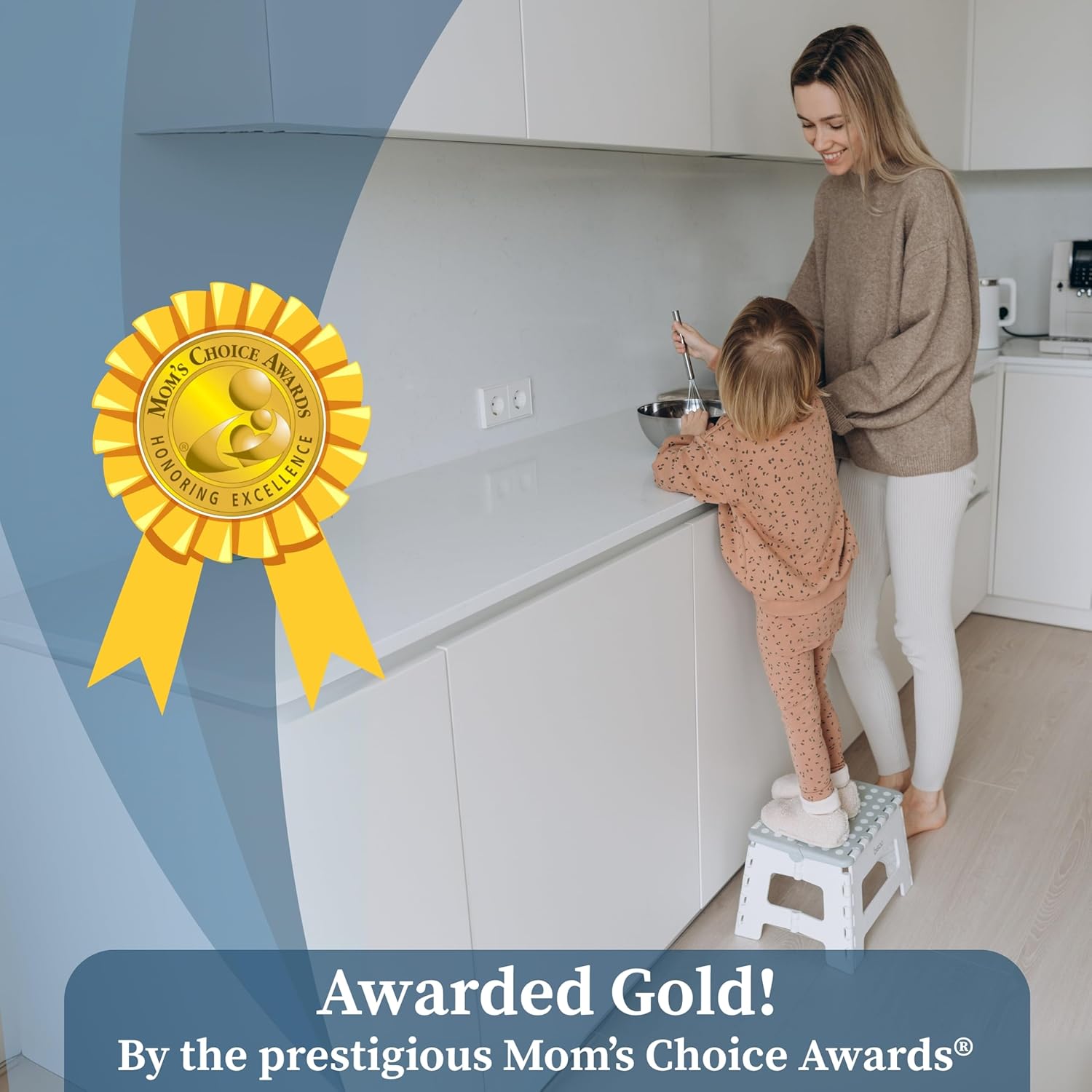 Bisoo - Tabouret pliant enfant - 22 cm - plastique, pliable, sûr