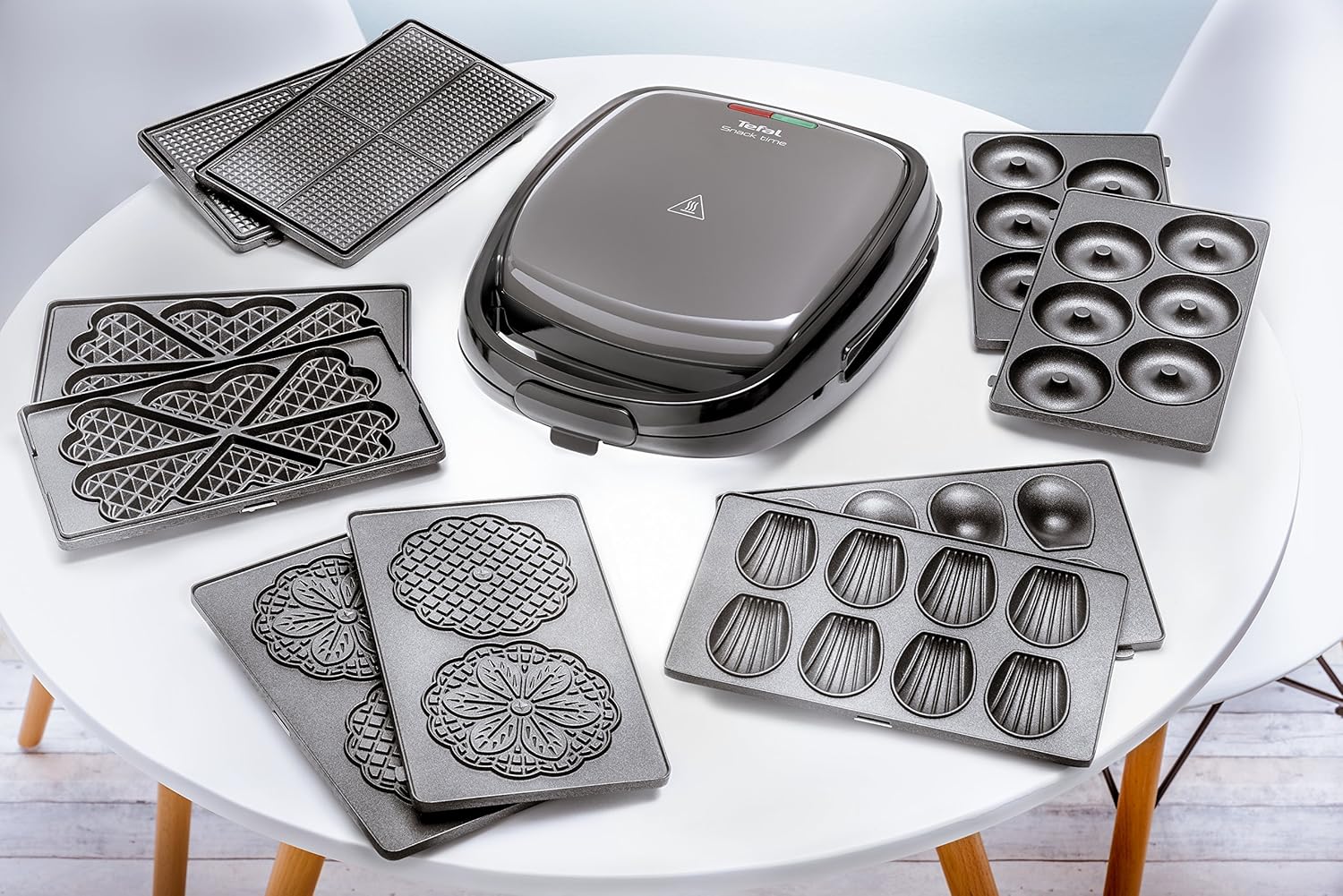 Tefal - Snack Time SW341B - compact - gaufres, sandwiches, 700W