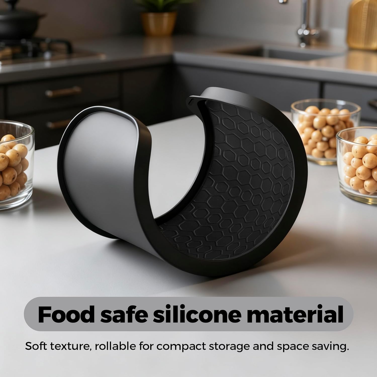 Tapis silicone air fryer - grande capacité - 9,5L-10,4L - antiadhésif résistant - AF500EU AF400EU AF451EU DZ401