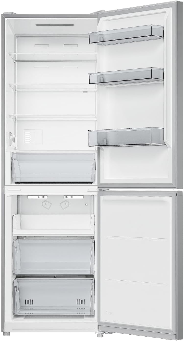 GEDTECH - Réfrigérateur combiné bas inox 409L, No Frost - GCB409NFIX