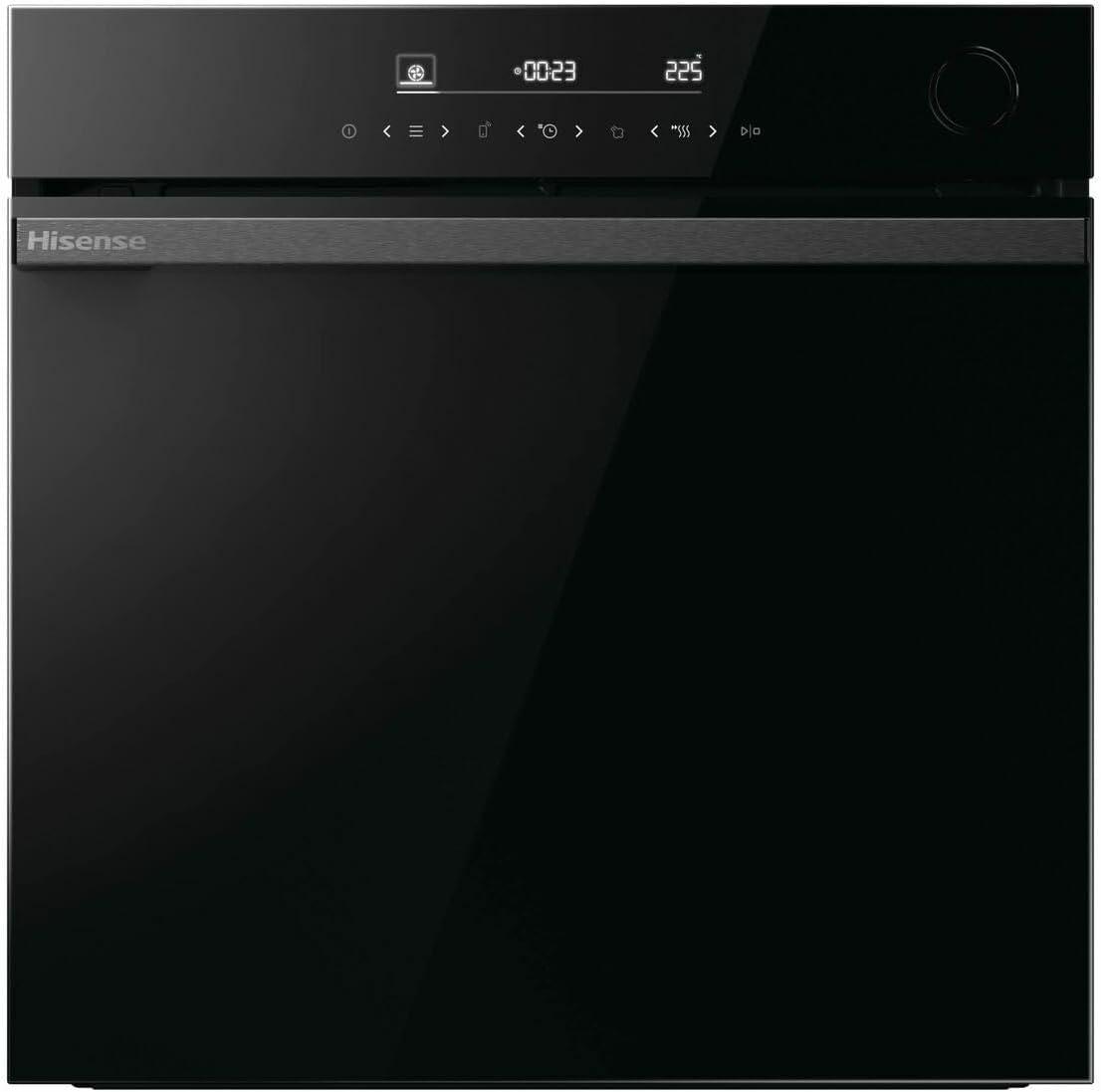 Hisense - four encastrable BlackLine Hi6, noir, multifonction, BSA66346ADBGUK