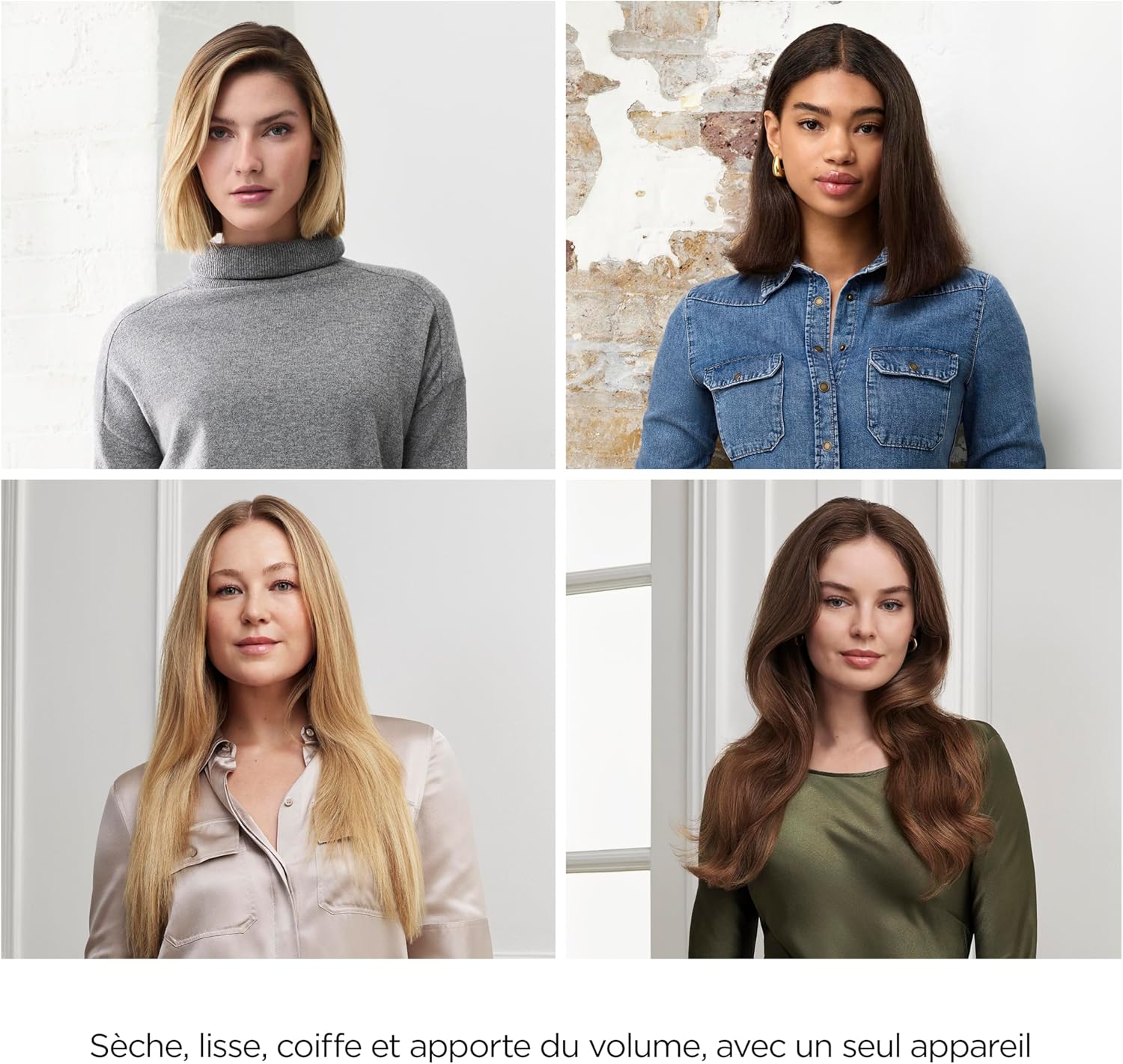 BaByliss - Air Wand, sèche-lisseur 3 en 1, anti-frisottis, AS6553E