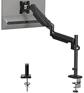 BONTEC Support de moniteur réglable pour 13 à 34 écrans, support ergonomique à ressort à gaz avec bras
