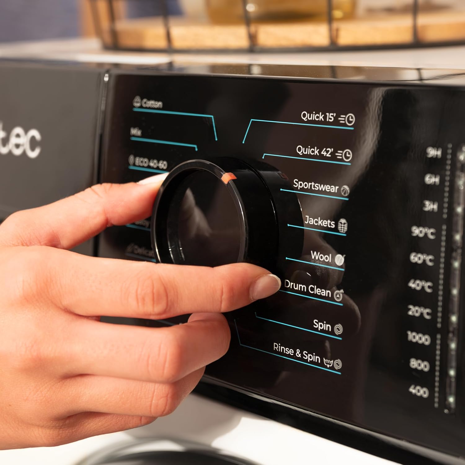 Cecotec - Bolero DressCode 720 - 7 kg - 1200 rpm, 15 programmes, faible conso