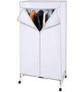 Uten Sèche-Linge Électrique Portable Séchoir À Air Chaud Armoire Séchoir Double Couche Temps Pers...